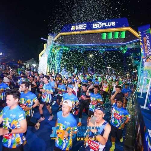 Race photo from SURABAYA ISOPLUS MARATHON 2026