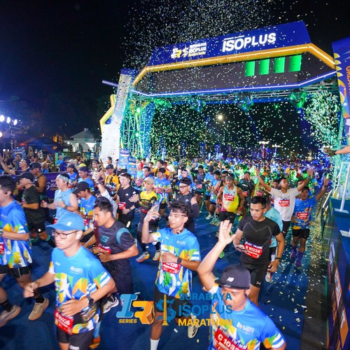 Race photo from SURABAYA ISOPLUS MARATHON 2026