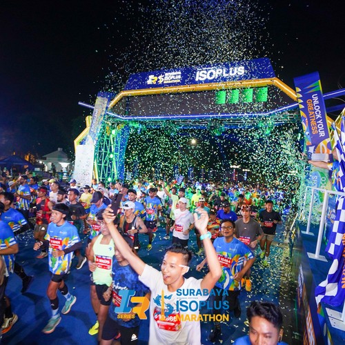 Race photo from SURABAYA ISOPLUS MARATHON 2026