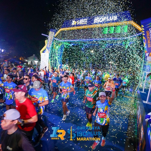 Race photo from SURABAYA ISOPLUS MARATHON 2026