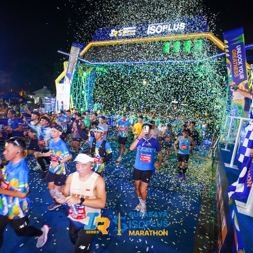 Race photo from SURABAYA ISOPLUS MARATHON 2026