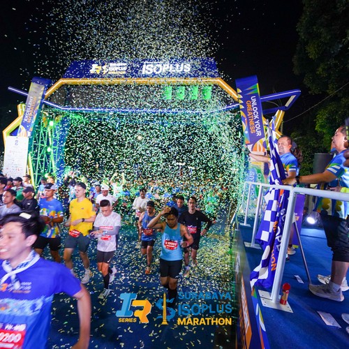 Race photo from SURABAYA ISOPLUS MARATHON 2026