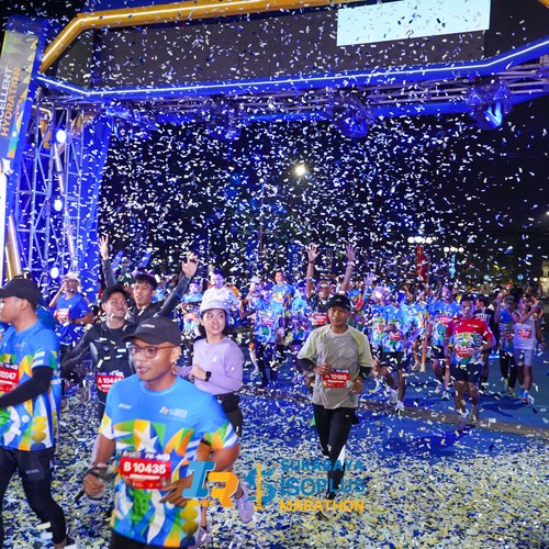 Race photo from SURABAYA ISOPLUS MARATHON 2026