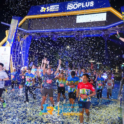 Race photo from SURABAYA ISOPLUS MARATHON 2026