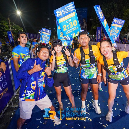 Race photo from SURABAYA ISOPLUS MARATHON 2026