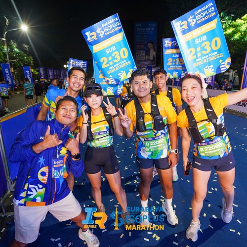 Race photo from SURABAYA ISOPLUS MARATHON 2026