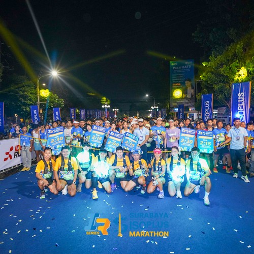 Race photo from SURABAYA ISOPLUS MARATHON 2026