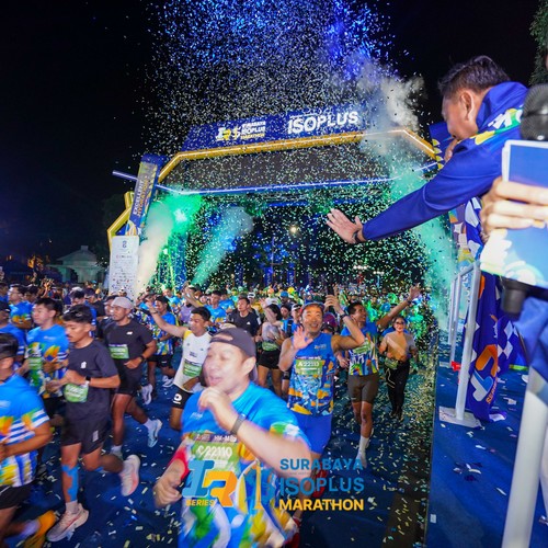 Race photo from SURABAYA ISOPLUS MARATHON 2026