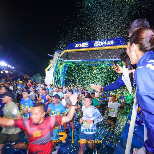 Race photo from SURABAYA ISOPLUS MARATHON 2026