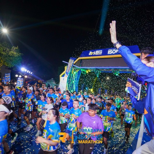 Race photo from SURABAYA ISOPLUS MARATHON 2026