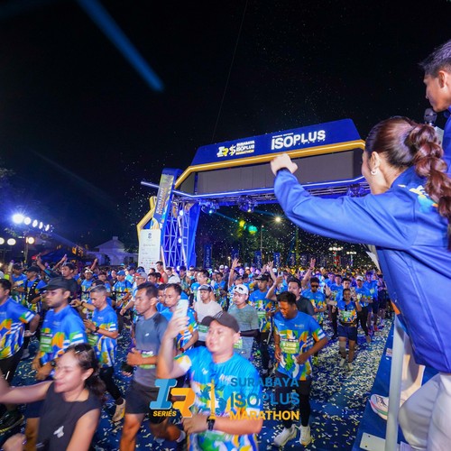 Race photo from SURABAYA ISOPLUS MARATHON 2026