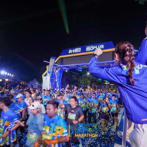 Race photo from SURABAYA ISOPLUS MARATHON 2026