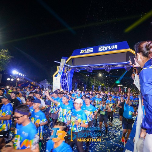 Race photo from SURABAYA ISOPLUS MARATHON 2026