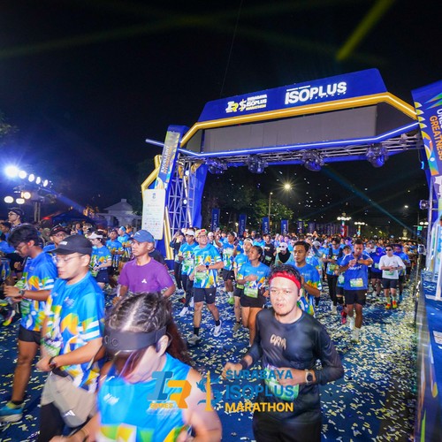 Race photo from SURABAYA ISOPLUS MARATHON 2026