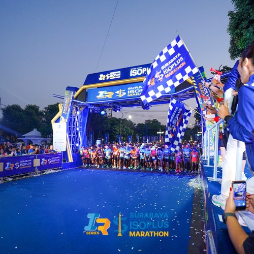 Race photo from SURABAYA ISOPLUS MARATHON 2026
