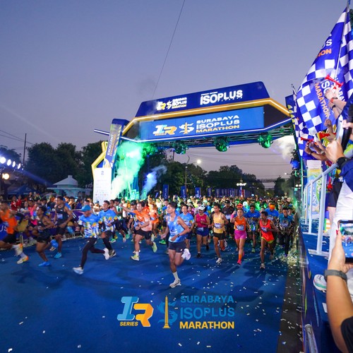 Race photo from SURABAYA ISOPLUS MARATHON 2026