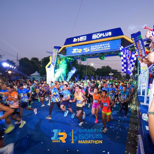 Race photo from SURABAYA ISOPLUS MARATHON 2026