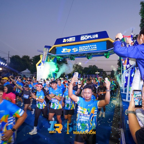 Race photo from SURABAYA ISOPLUS MARATHON 2026