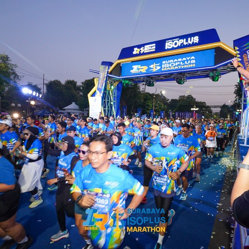 Race photo from SURABAYA ISOPLUS MARATHON 2026