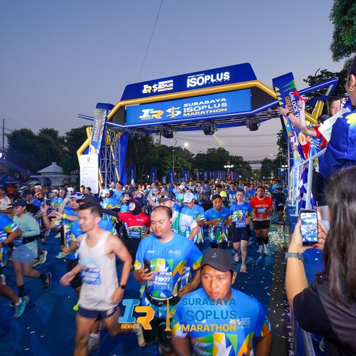 Race photo from SURABAYA ISOPLUS MARATHON 2026