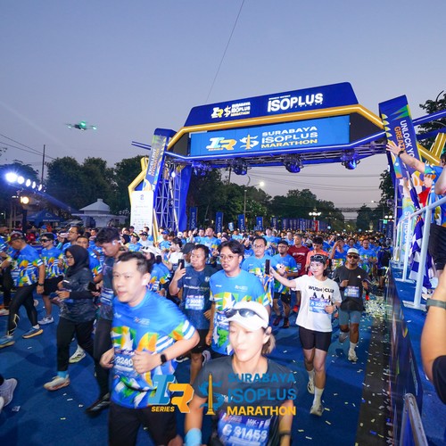 Race photo from SURABAYA ISOPLUS MARATHON 2026
