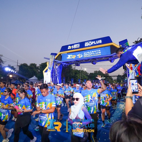 Race photo from SURABAYA ISOPLUS MARATHON 2026