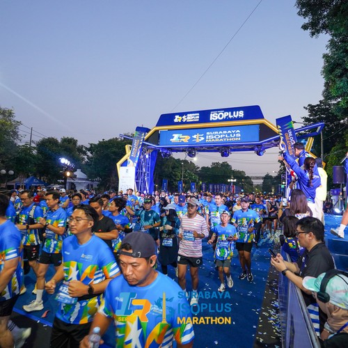 Race photo from SURABAYA ISOPLUS MARATHON 2026