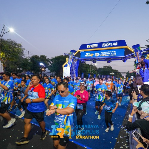 Race photo from SURABAYA ISOPLUS MARATHON 2026