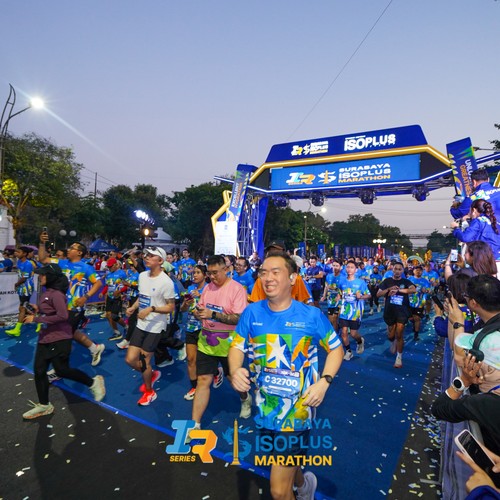 Race photo from SURABAYA ISOPLUS MARATHON 2026