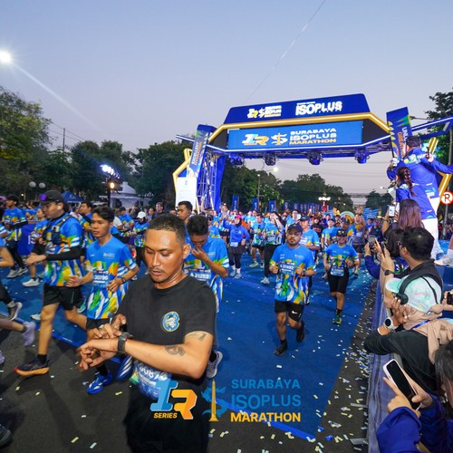 Race photo from SURABAYA ISOPLUS MARATHON 2026