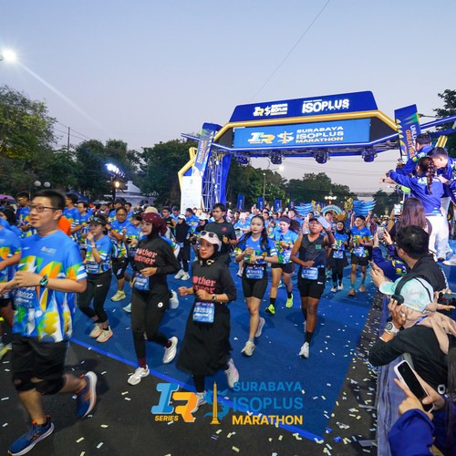 Race photo from SURABAYA ISOPLUS MARATHON 2026