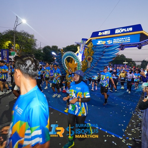 Race photo from SURABAYA ISOPLUS MARATHON 2026