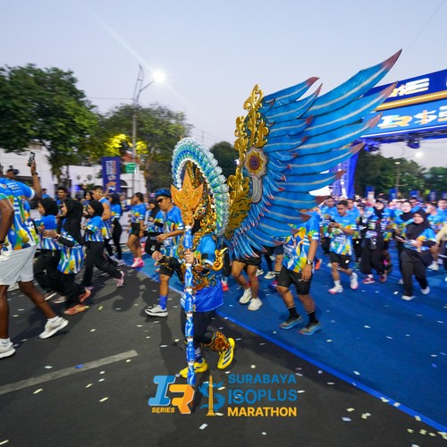 Race photo from SURABAYA ISOPLUS MARATHON 2026