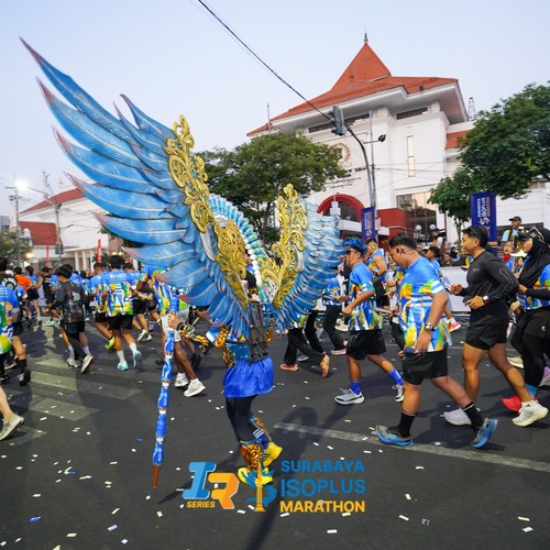 Race photo from SURABAYA ISOPLUS MARATHON 2026