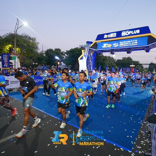 Race photo from SURABAYA ISOPLUS MARATHON 2026