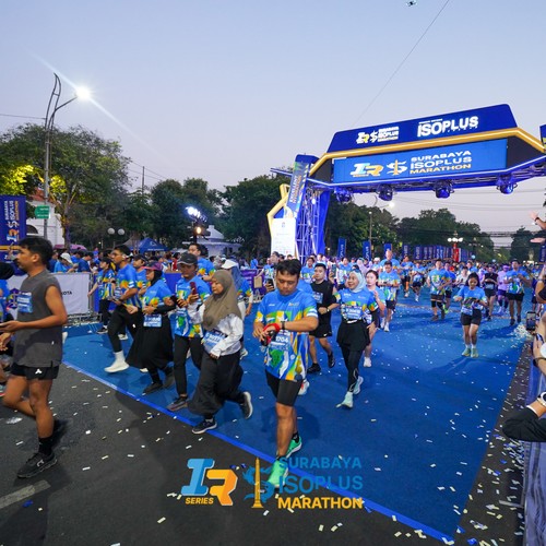 Race photo from SURABAYA ISOPLUS MARATHON 2026