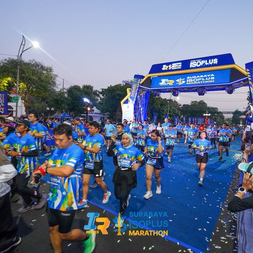 Race photo from SURABAYA ISOPLUS MARATHON 2026