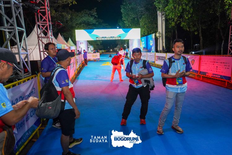 Race photo from Taman Budaya x BOGORUN 2025