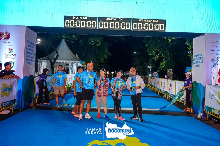 Race photo from Taman Budaya x BOGORUN 2025