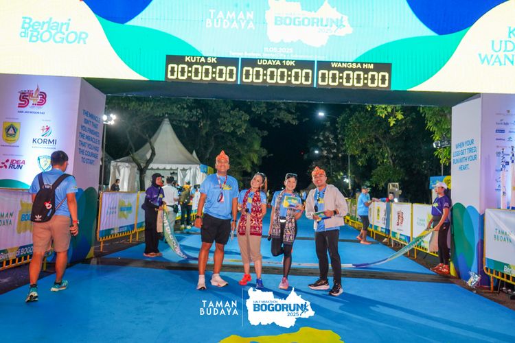 Race photo from Taman Budaya x BOGORUN 2025