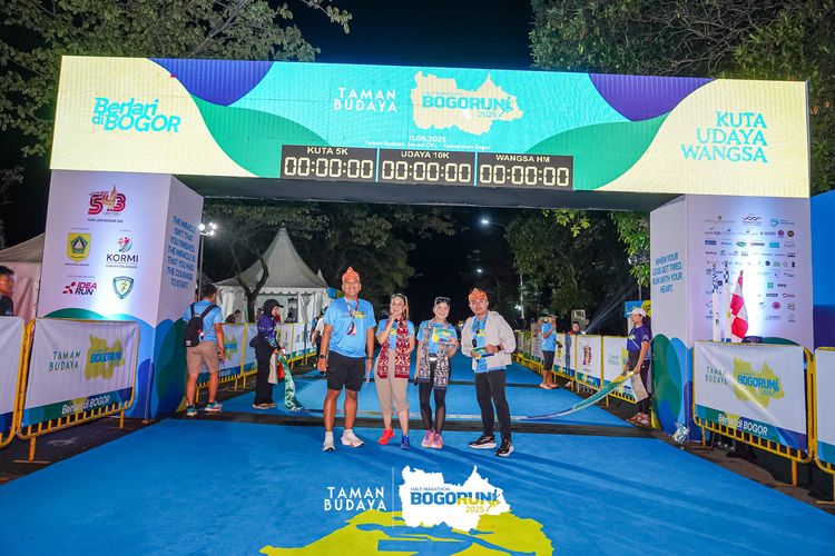 Race photo from Taman Budaya x BOGORUN 2025