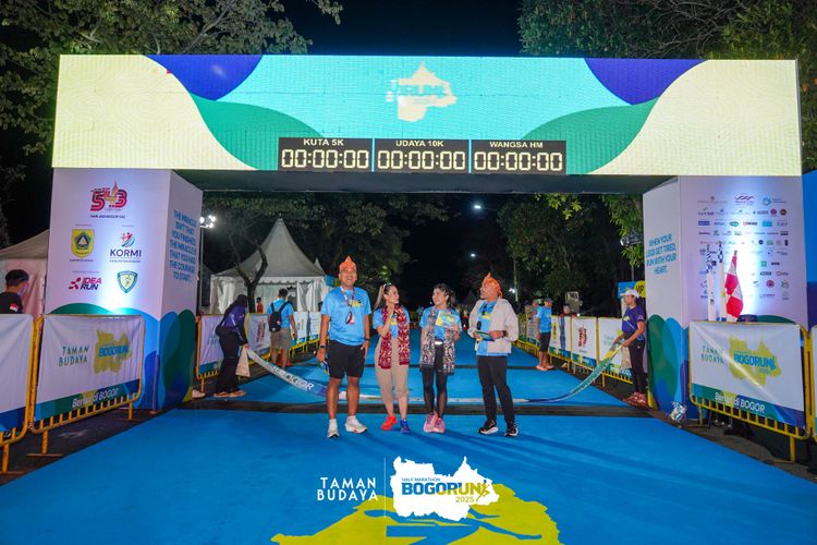 Race photo from Taman Budaya x BOGORUN 2025
