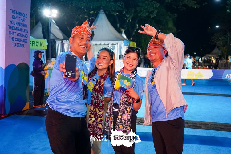Race photo from Taman Budaya x BOGORUN 2025