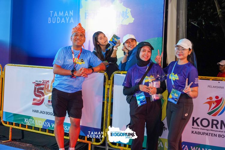 Race photo from Taman Budaya x BOGORUN 2025