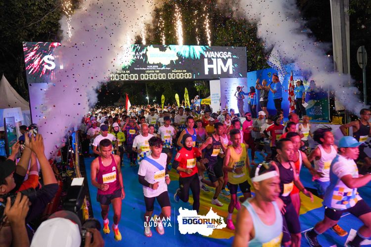 Race photo from Taman Budaya x BOGORUN 2025