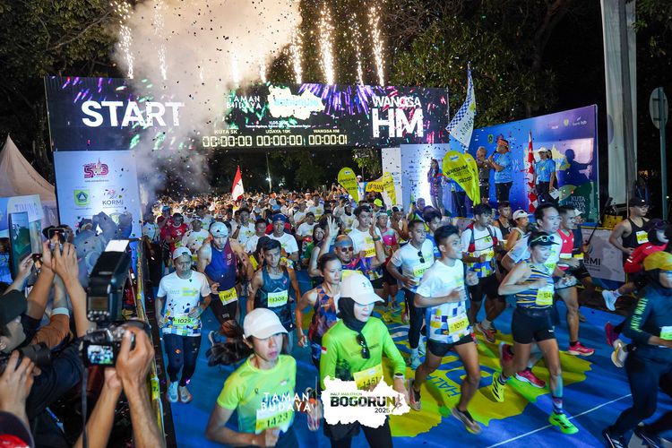 Race photo from Taman Budaya x BOGORUN 2025