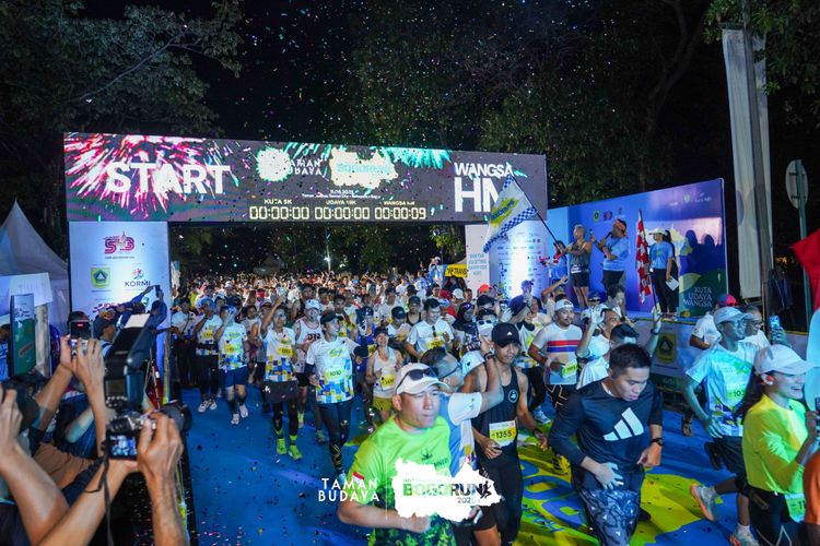 Race photo from Taman Budaya x BOGORUN 2025