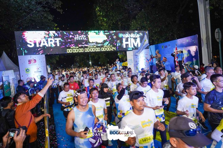Race photo from Taman Budaya x BOGORUN 2025