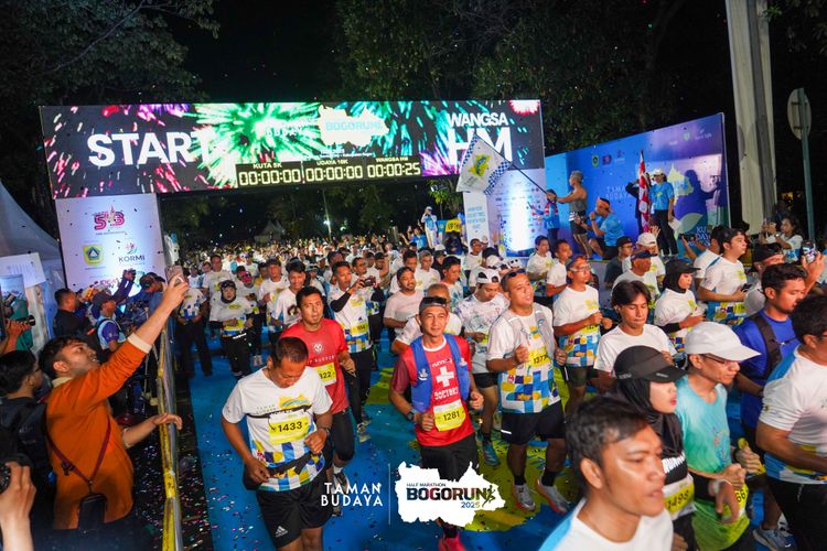 Race photo from Taman Budaya x BOGORUN 2025