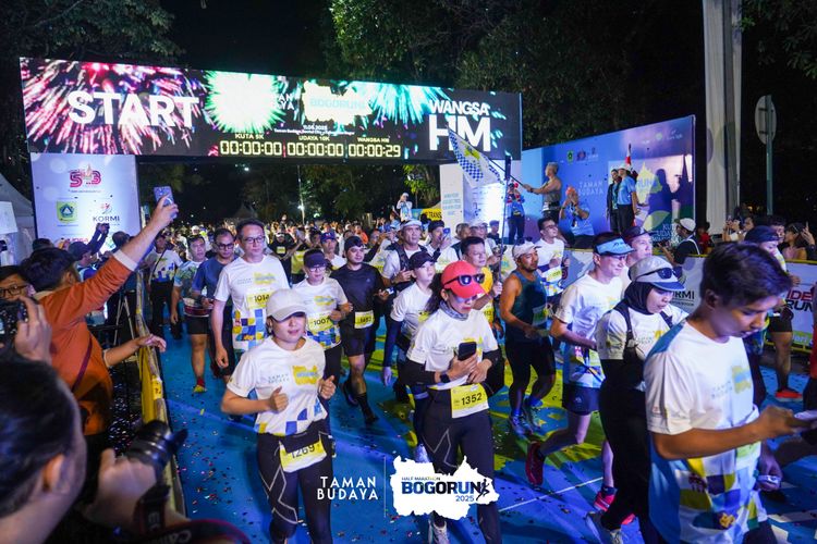 Race photo from Taman Budaya x BOGORUN 2025